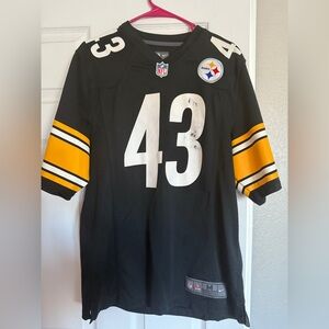 Nike On Field Pittsburgh Steelers Jersey size M Polamalu